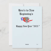 Cartes de nouvelle année : Nouvel An 2023 (Dos)