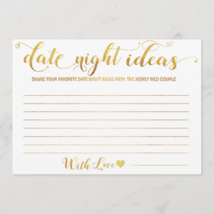 Cartes de nuit de la mariée-Fête de l'mariée