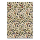 Cartes de numéro de table avec noms d'animaux médi (Dos)