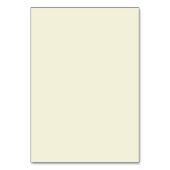 Cartes de Numéro de Table avec Typographie Audacie (Dos)