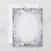 Cartes de numéro de table de conte de fées ornées (Dos)