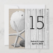 Cartes de Numéro de Table de Planche à Roulettes d (Dos)