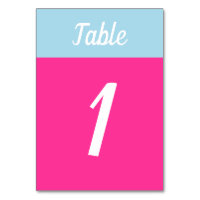 Cartes de numéro de tableau de blocs de couleurs b