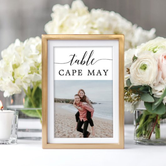 Cartes de numéros de table de mariage à thème de v