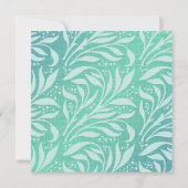 Cartes de numéros de table pour mariage sur la pla (Dos)