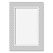 Cartes de numéros de tableau Gris Personnalisables (Dos)