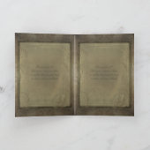 Cartes de observation de salutations et de note (Intérieur)