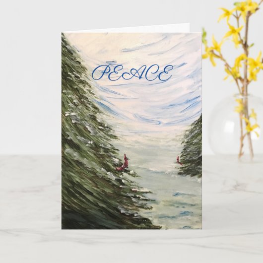 Cartes de Paix (Fleur jaune)