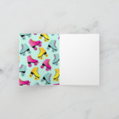 Cartes de papeterie pour enfants avec patin à roul (Intérieur)