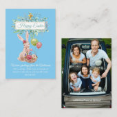 Cartes de Pâques multiples 100 x LETTRE PHOTO BUDG (Devant / Derrière)