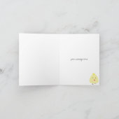 Cartes de Pâques pour bébé poussin (Intérieur)