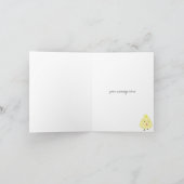 Cartes de Pâques pour bébé poussin (Intérieur)