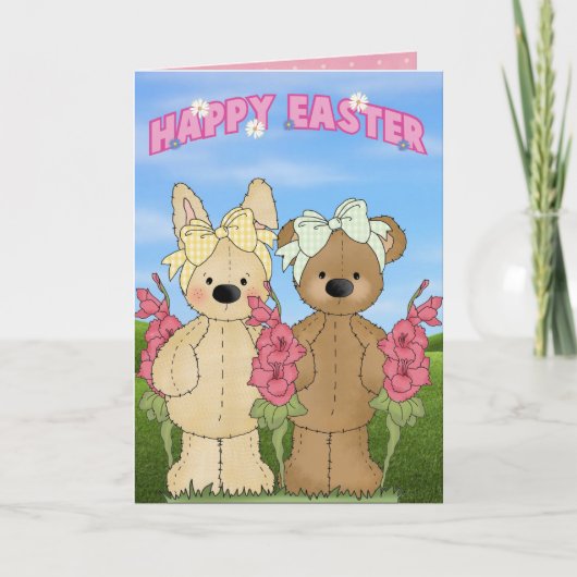 Cartes de Pâques pour enfants (Devant)