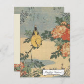 Cartes de Pâques vintages japonaises (Devant / Derrière)