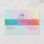 Cartes de parrainage Rose pour Poodle (Dos)
