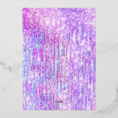 Cartes de Parties scintillant Holographique Merci (Verso)