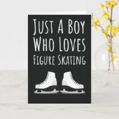 Cartes de patinage artistique mignonnes pour bébés (Fleur jaune)