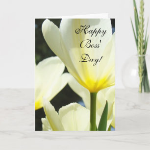 Cartes de patronne Fête des patrons ! Fleurs de tu