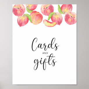 Cartes de pêche et cadeaux poster baby shower