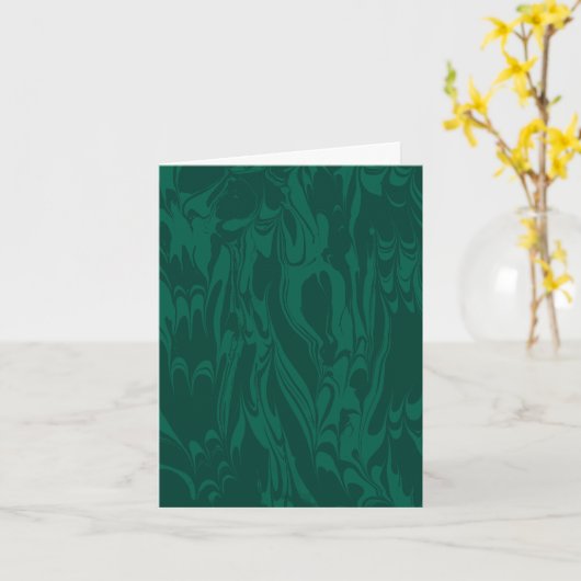 Cartes de pins marbrés (Fleur jaune)