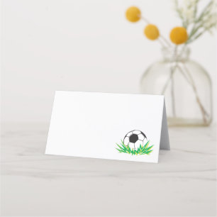 Cartes de place de la fête de soccer