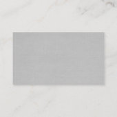 Cartes de place élégantes en dentelle gris (Dos)