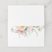 Cartes de Place Florales Tulip Spring (Extérieur déplié)