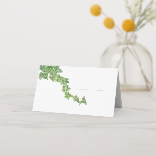 Cartes de place Ivy Leaf (Devant)