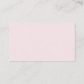 Cartes de Place Mariage damassé Rose Subtil (Dos)