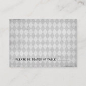 Cartes de Place Mariage vintages (Dos)