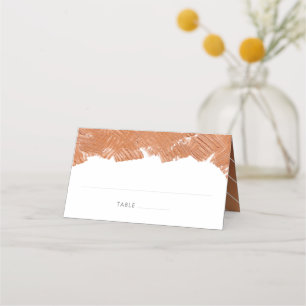 Cartes de place modernes pour pinceau de cuivre