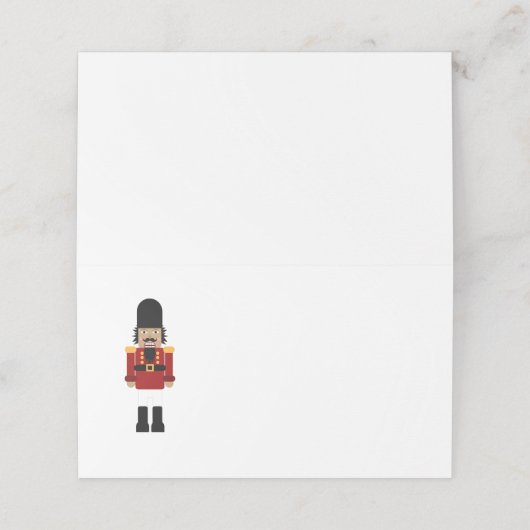 Cartes de place Nutcracker (Extérieur déplié)