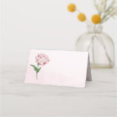 Cartes de place Pink Peony (Devant)