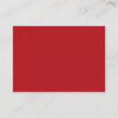 Cartes de Place Poppy { Flat } (Dos)