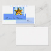 Cartes de place Starfish (Devant / Derrière)