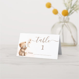 Cartes de place Teddy Bear