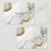 Cartes de placement de mariage modernes (Devant / Derrière)
