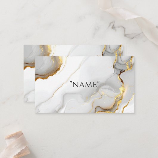 Cartes de placement de mariage modernes (Devant/Arrière en situation)