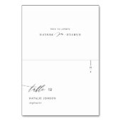 Cartes de Placement de Mariage Simples Avec Choix (Par défaut)