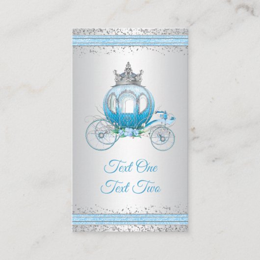Cartes de placement de table pour le carrosse de l (Devant)