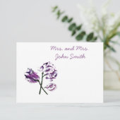 Cartes de placement de table pour mariages (Debout devant)