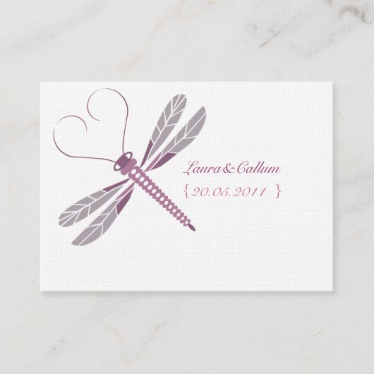 Cartes de placement Dragonfly (Devant)