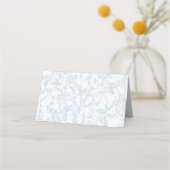 Cartes de placement en chinoiserie bleue (Dos)