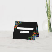 Cartes de placement Fleurs Mexicaines (Devant)