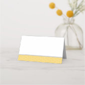 Cartes de placement Gray et Yellow Bumble Bee (Dos)