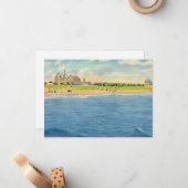 Cartes de plage de l'ancien cap Cod (Devant/Arrière en situation)