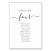 Cartes de Plan de Siège de Mariage Nom Plan de Siè (Par défaut)