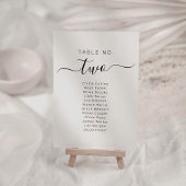 Cartes de Plan de Siège de Mariage Nom Plan de Siè