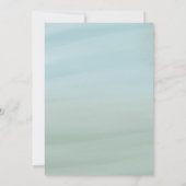 Cartes de plan de table de mariage abstrait Lac & (Dos)