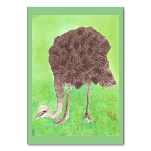 Cartes de poche Ostrich Custom Reading pour adulte (Par défaut)